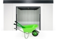 GARDEON® Gartenhaus mit sicherer Garagentür von Hörmann